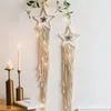 Tapeçarias Macrame Dream Catcher Nordic Moon Star Pendurado Tapeçaria Ramadan Decoração para Casa Eid Mubrack Room Decor Boho Kid Berçário