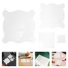 Storage Bottles Seal Block Stamp Blocks Acrylic Stamping Platform Board Plate Tool Clear Stamps Card Making