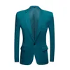 men's Apple Green Yellow Pink Blue Red Colorful Fi Suit Jacket Wedding Groom Stage Singer Prom Slim Fit Blazers Coat P3hf#