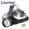 Projecteurs XHP99 puissant phare LED pêche phare Super lumineux lanterne Rechargeable Zoomable 3 Modes d'éclairage lumière de chasse