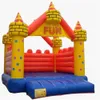 4x4m (13.2x13.2ft) com ventilador comercial quintal trampolim inflável bouncer de ar casa salto saltitante castelo umpers jumpoline para criança