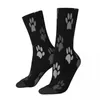 Chaussettes pour hommes imprimés animaux mignons forêt océan hommes femmes bas d'été Harajuku