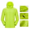 Racing Jackets Outdoor Sun Protection Clothing Quick Drying Men Women UV Lightweight Breathable Comfortable Coat Skin