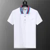 Designerska koszula polo mężczyzn damskie t -koszulki męskie koszula moda liter drukujący bawełniane koszule komercyjne koszulki sportowe tee zwykłe oddychające polo 24ss