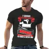 Cieszę się, ponieważ mam umysł Hardwork Dog Groomer T-shirt T-Shirt Summer Tops Boys Whites Korean fi vintage męs