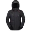 Winter Warm Down Parkas Kurtki termiczne mężczyźni swobodny szczupły zamek multi-kupki z kapturem płaszcze z kapturem Overcaot Thermal Windbreaker Ubrania 534f#