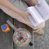 Stoviglie 6 pezzi Elasticità Lunch Box Cintura di fissaggio Lunchbox da viaggio Cinturino da esterno Fascia da picnic in plastica
