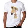 Greyhound LOVE g138 whippet T-shirt pesi massimi grafica tinta unita magliette da uomo confezione Q6wf #