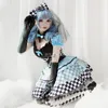 halen Kostuum voor Vrouwen Alice Maid Cosplay Anime Vampire Clown Kostuum Lolita Puffy Dr Princ Vestidos H51S #