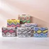 Lady Evening Bags Snake Pattern Dinner Party Bag Style Small Square Girls 'Dress Chain