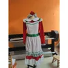 Red Chritmas Funny Cosplay Dr for Girl Women Doross Holiday Xmas Santas Cos Cose Wear Christmas Maid Cosplay Odzież F02S#