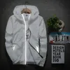 giacca a vento da uomo tinta unita sporty streetwear zipper cime dry jacket cappotto da uomo per l'uso quotidiano s3zh＃