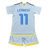 2024 25 Atlanta Uni ted Kids Kit maglie da calcio ALMADA GIAKOUMAKIS WILEY LENNON ABRAM GREGERSEN Maglia da calcio per bambini Uniformi a maniche corte