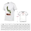 Sphinx Moth och Pupa T-shirt vanlig sublim svett T-skjortor för män Cott Y8XN#