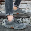 Boots Summer Breathable Mesh Work Sneakers Steel Toe Industrial Shoes Puncture Resistant Work Shoes Indestructible Safety Shoes Men