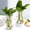 Vasen Blume Küche Vase Glas Design Nordischer Tisch Glas Modernes Terrarium Minimalistisches Büro Vaso Decorativo Wohnaccessoires