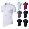 2023 novas roupas de marca masculina camisa de manga curta retro coreano rua fi top designer bunda noite de natal dr c1j9 #