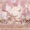 ハイシルクフェイクローズ高品質の花の花の壁の結婚式の装飾ホームウィンドウ牡丹装飾人工植物diy花輪