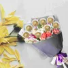 Decorative Flowers Wedding Bouquet Fixing Holder Plastic Chocolate Ball Fixed Base Flower Decoration
