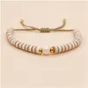 Perlenstrang Verstellbares Seil Charm Surfer Armbänder Modedesign Geschenk für Frauen Teenager Mädchen Freundschaft Perlenarmband Sommer Strand Ps Ot2Ax