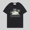 T-shirt da uomo firmate T-shirt casual Casablanca Summer Casablanca T-shirt a maniche corte con stampa di frutta tropicale Z8VR