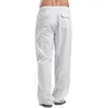 Men's Pants Spring Summer Linen Trousers Men Wide Leg Oversize Plus Size 5XL Linens Streetwear Harajuku Clothing