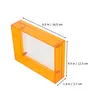 Frames Orange Po Frame Authorization Holder Picture Acryl Award Display Stand