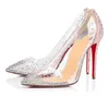 Red Bottoms Designer sapato de salto mulher designer de luxo salto alto 6cm 8cm 10cm 12cm sapato feminino redondo【code ：L】bico fino bombas sapatos sociais