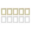 Frames 6 PCS Gold Key Holder Simulation PO Cadre Accessoires Adormage Rétro Decor Resin Accessoires