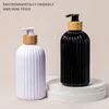 Liquid Soap Dispenser 500ml Bottle Shampoo Conditioner Lotion Dispensing Large Capacity Bathroom Accessories