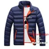 Mäns stående krage Cott-Padded Jackets Boeing Airplane Logo 2024 Autumn and Winter New Thicken Warm Windproof Fi Coat D2C5#