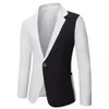 Blazers Masculino Homme Slim Fit pour hommes 2024 élégant décontracté solide Blazer affaires de mariage vêtements d'extérieur manteau costume haut régulier 240313