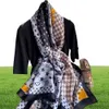 Trendy Letter Jacquard Long Scarf Double Side Color Scarves Designer Women Cashmere Wrap Large Size 18070CM7550682