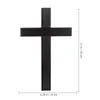 Party Decoration Wooden Cross Pendant Hanging Wall Handicraft Decor ( 11 Inch )