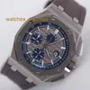 Swiss AP Wrist Watch Epic Royal Oak Offshore 26400IO Mens Watch Timing Code Automatic Machinery Swiss Famous Watch Sports Clock Luxury Business Diameter