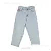 Мужские джинсы Big Boy Designer Skater Wide Leg Свободные джинсовые повседневные брюкиdhfw Любимая мода Срочные новые поступления L230911 Прямая доставка A Otmk1