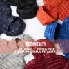 Piumini da uomo in 6 colori Piumini da uomo coreani Fi casual con cappuccio Ultra leggeri impacchettabili Piumini traspiranti resistenti all'acqua e al vento