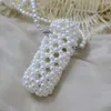 Kvällspåsar mini pärla liten väska läppstift kvinnors vilda sommar handgjorda pärlor dekorativ bankett