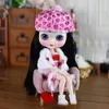 Кукла ICY DBS Blyth 16, 30 см, пухлое матовое лицо, различные стили, телесная кукла или полный комплект с ABhands, специальное предложение для девочки, подарочная игрушка 240315