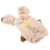 Hondenkleding huisdierkleding winter warm kroon patroon tractie vierbenig fleece voor honden comfortabel kostuum mooi decor