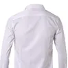 القميص الأوروبي والأميركي القميص النحيف لرجال القميص الصلب ذو اللون الصلب.