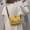 أكياس الكتف سوداء بسيطة حقيبة محمولة قماشية غير رسمية Crossbody ملحقات ملابس الهاتف ذات السعة الكبيرة