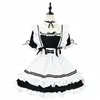 japansk piga uniform härlig tjej student lolita dr cosplay kostym söt söt katt café princial harajuku kawaii underkläder a1gn#