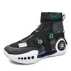 Basketball Shoes 2024 Couples High Ankles Sneakers Anti Slip Trainers Boy Designer Men Top Quality Sport Shoe