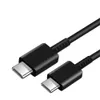 Кабель для быстрой зарядки 25 Вт, тип C-C, зарядные кабели C-USB C, 1 м, 3 фута для Samsung S10 S20 S22 S23 S24 Note 10 20 htc