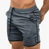 Pantaloncini da corsa estivi da uomo Fitn Pantaloncini sportivi ad asciugatura rapida Mesh traspirante Allenamento Palestra Pantaloni corti Abbigliamento sportivo casual Jogger 19UI #