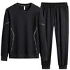 Herrspårspår Anlände Mens Casual Solor Sweatpant Set unisex jogging 2024 plus storlek 8xl 7xl 6xl