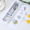 Dinnerware Sets Anti-rust Tableware Moe Fun Handle Mirror Gourmet Knife And Fork Durable Polishing Kitchen Accessories Portable Pocket