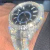 Luksusowe diamenty AP Watch APF Factory VVS Out Moissanite Can Test Test Luksus Diamonds Kwarc Ruch lodowy Sapphire dla Dignera Wysoka jakość Out Auz871imeu