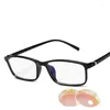 Lunettes de soleil Yurersh personnalisé couleur aveugle lunettes rouge vert myopie lunettes look photo femmes hommes daltoniens permis de conduire lunettes Y37